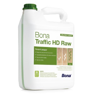 Bona Traffic HD RAW Паркетный лак - Высокий уровень защиты - Экстраматовый (4,95л)
