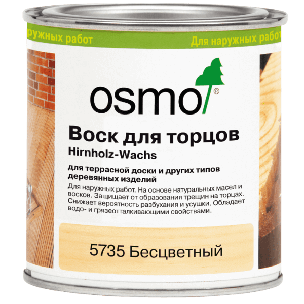 Osmo Hirnholz-Wachs (0,375 л, 2,5 л)