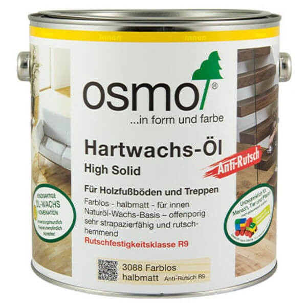 Osmo Hartwachs-Öl Anti-Rutsch (0,75л, 2,5л)